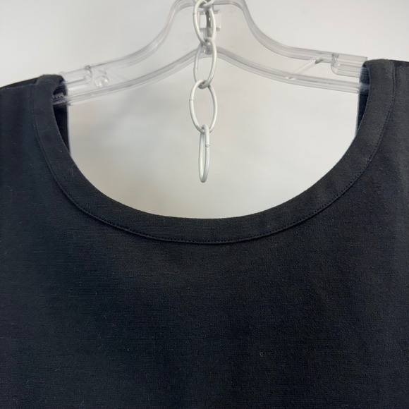 Free People Black Gold Embroidered Sleeveless Mini Dress Size 4 Floral Cutout - Picture 14 of 14